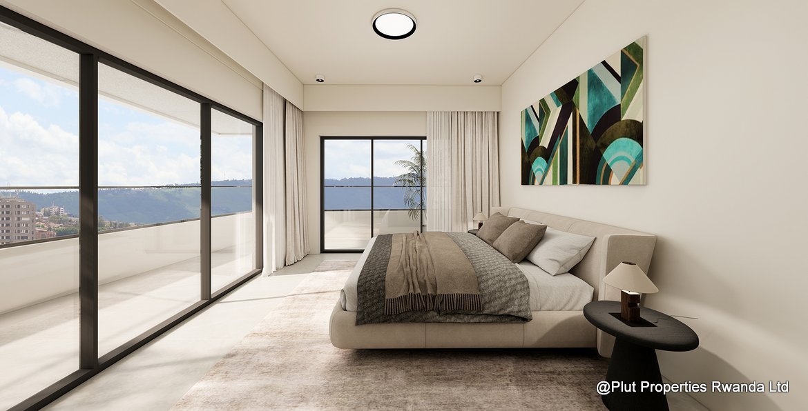 BD 03_apartment-A-bedroom1 The ONE Residence, Kimihurura for Sale