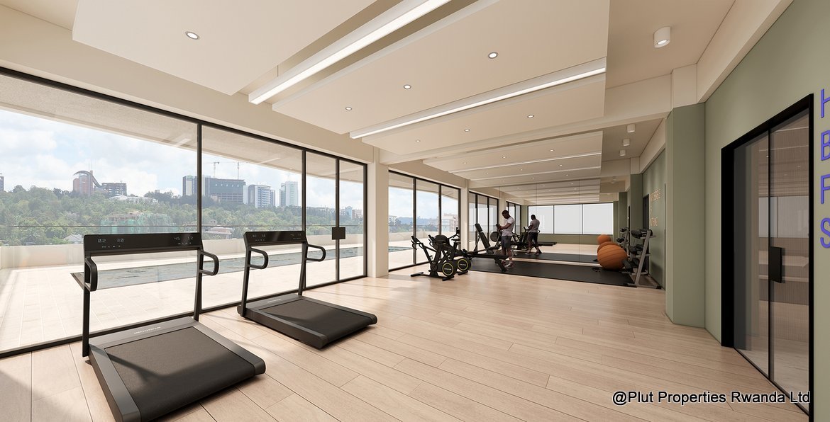 BD 12_gym2 The ONE Residence, Kimihurura for Sale