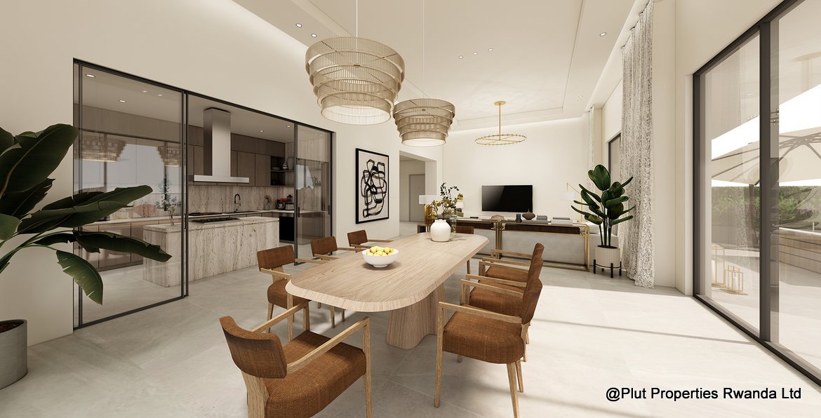 BD 19_penthouse-livingroom2 The ONE Residence, Kimihurura for Sale