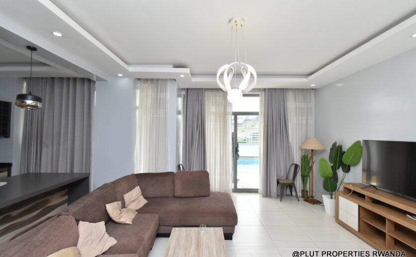 Rent apartment with pool in Kigali plut properties (1)
