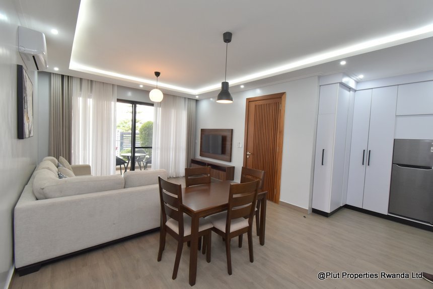 Serviced 1 Bedroom Apartment for Short-Term Rent in Kacyiru 