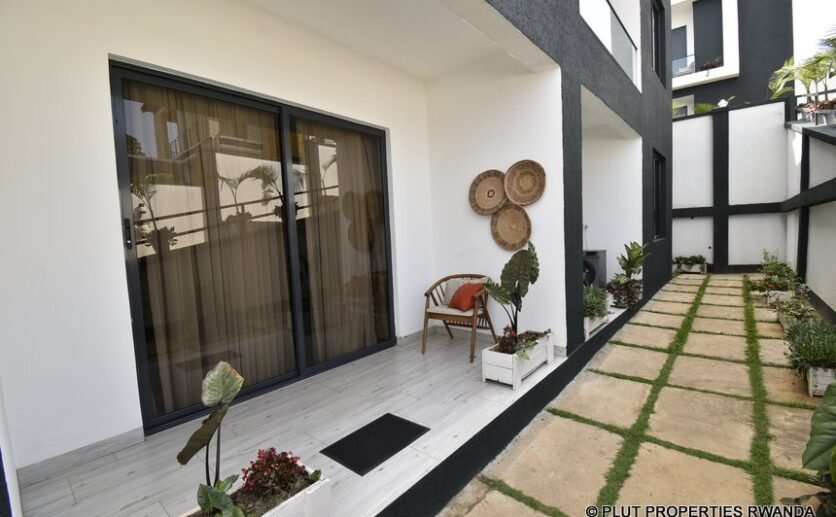 Serviced Ground Floor apartment for rent in Kigali