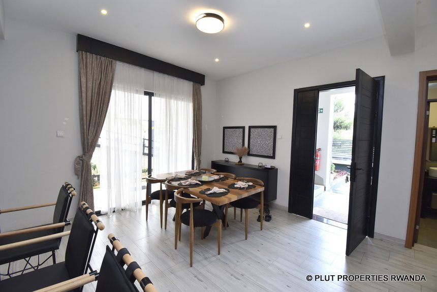 Serviced Ground Floor apartment for rent in Kigali