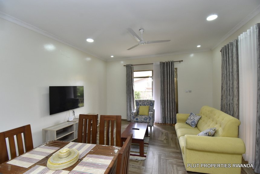 Furnished apartment for rent in Gacuriro. 