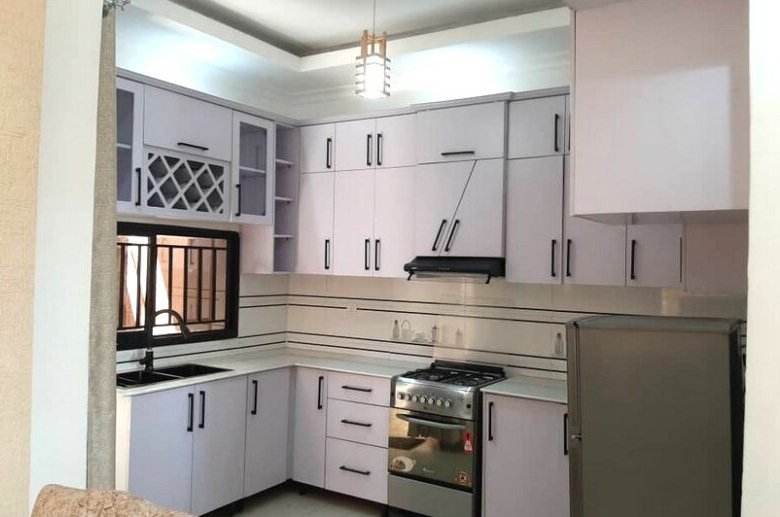 Furnished house for rent in Kibagabaga.