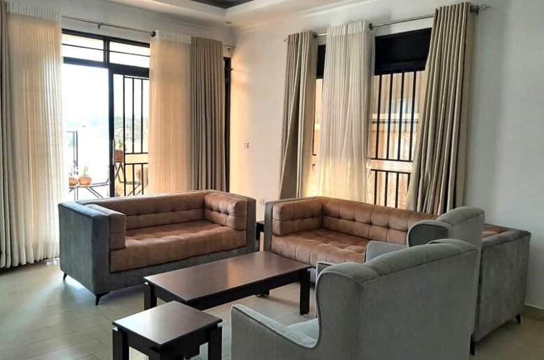 Furnished house for rent in Kibagabaga.