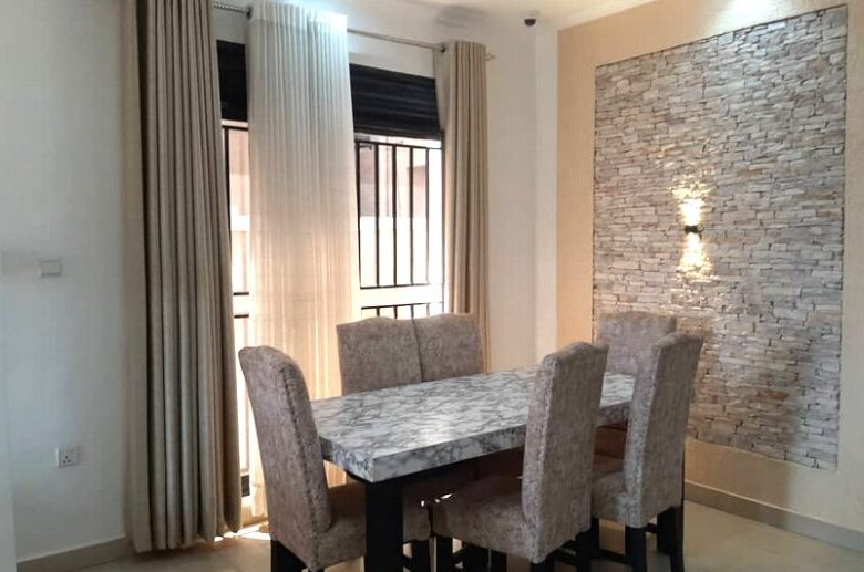 Furnished house for rent in Kibagabaga.