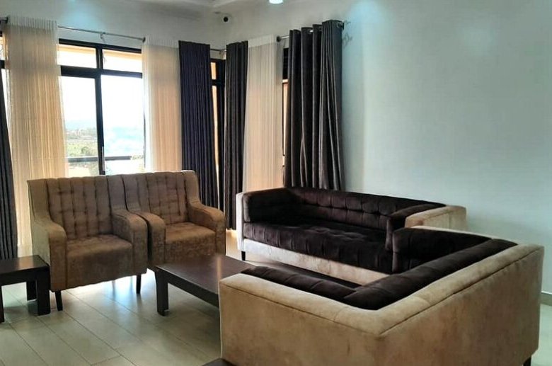 Furnished house for rent in Kibagabaga.