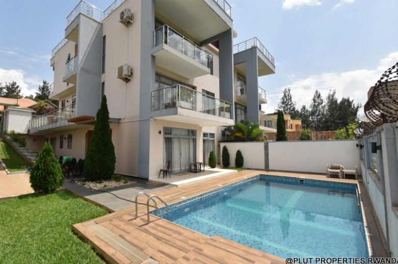 Rent apartment with pool in Kigali