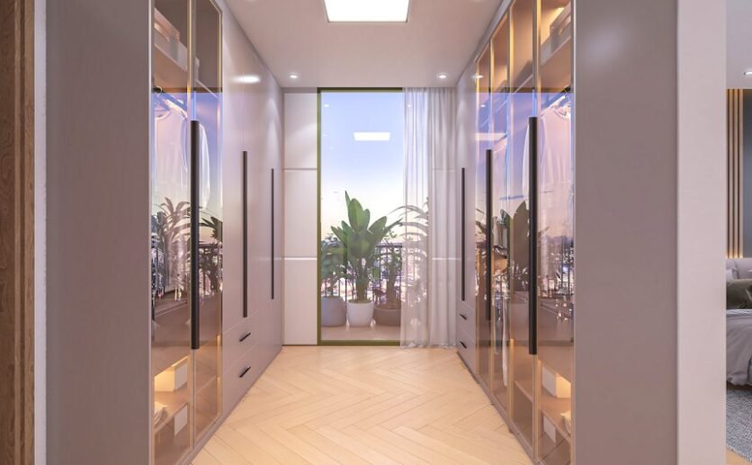 Walk-In-Closet-836×517 Bohemian Residences, Luxury Apartments for Sale in Nyarutarama, Kigali