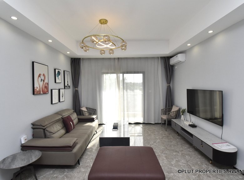 Furnished apartment for rent in Nyarutarama. 