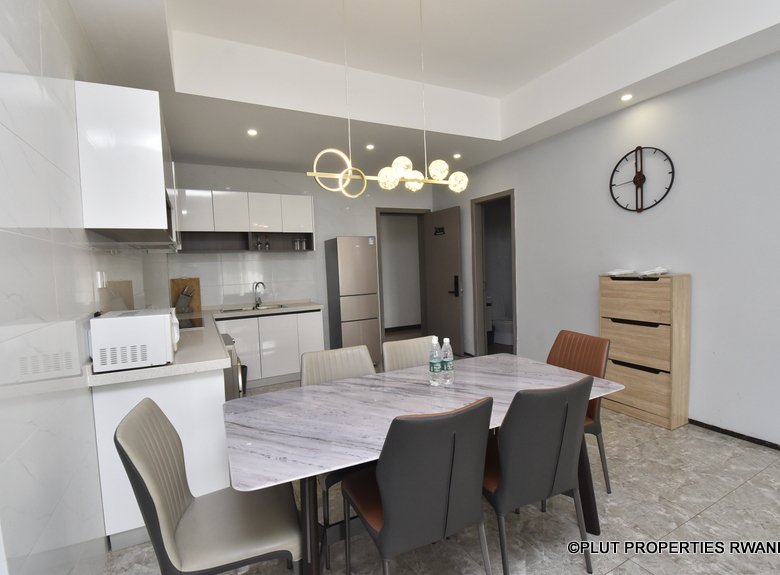 Furnished apartment for rent in Nyarutarama. 