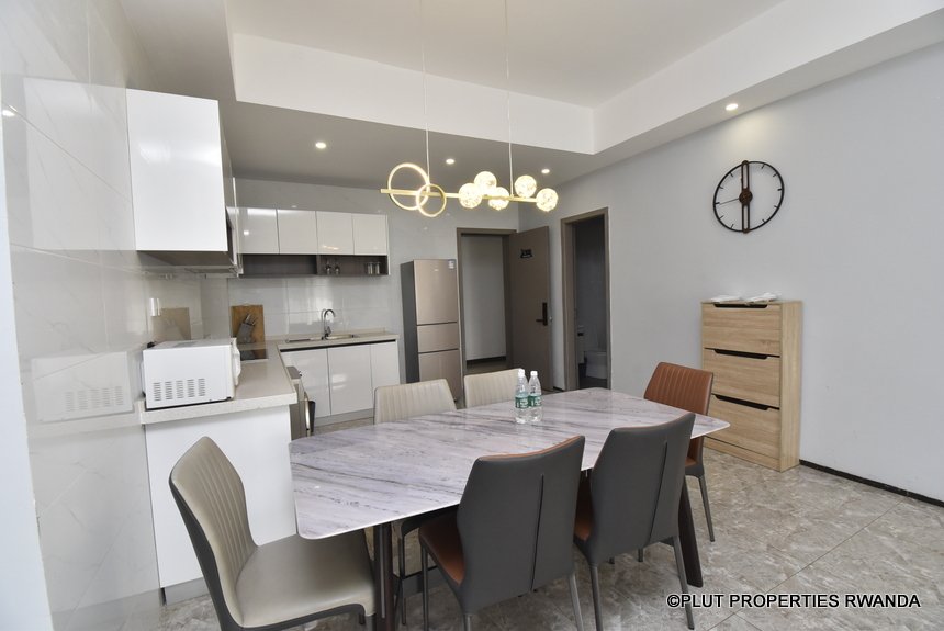 Furnished apartment for rent in Nyarutarama. 