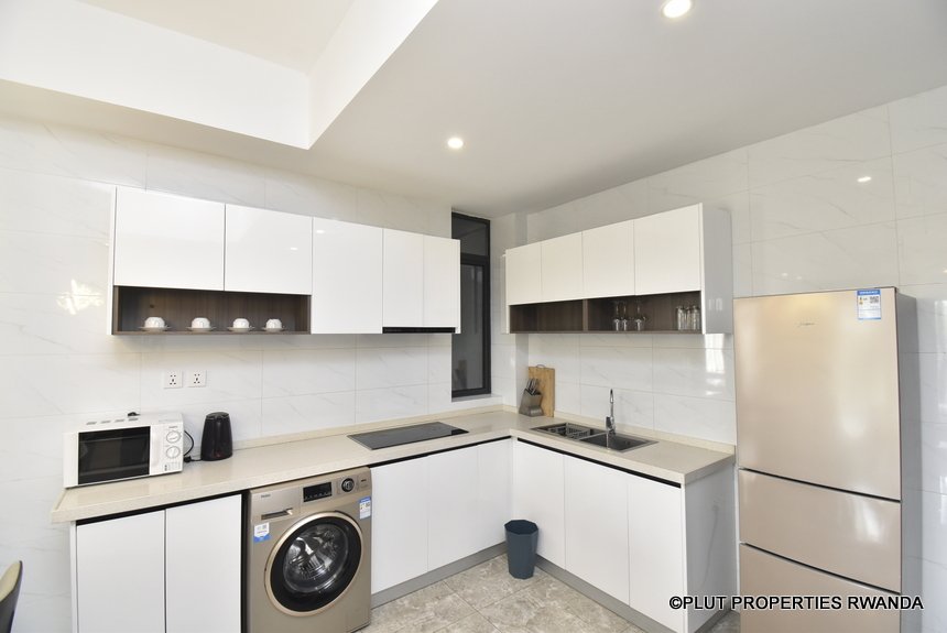 Furnished apartment for rent in Nyarutarama. 