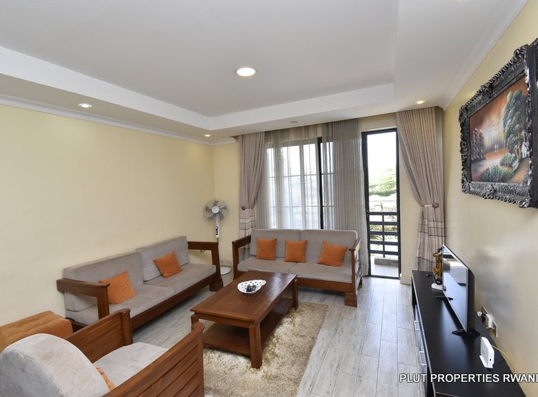 Furnished apartment with pool for rent. 