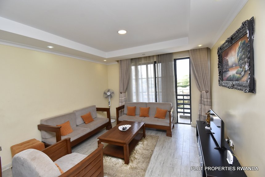 Furnished apartment with pool for rent. 