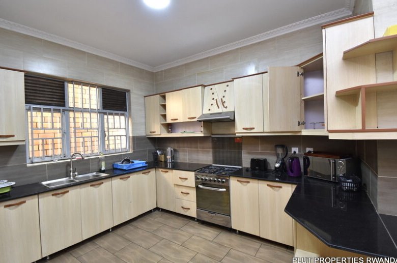 Furnished house in Kigali Kibagabaga for rent