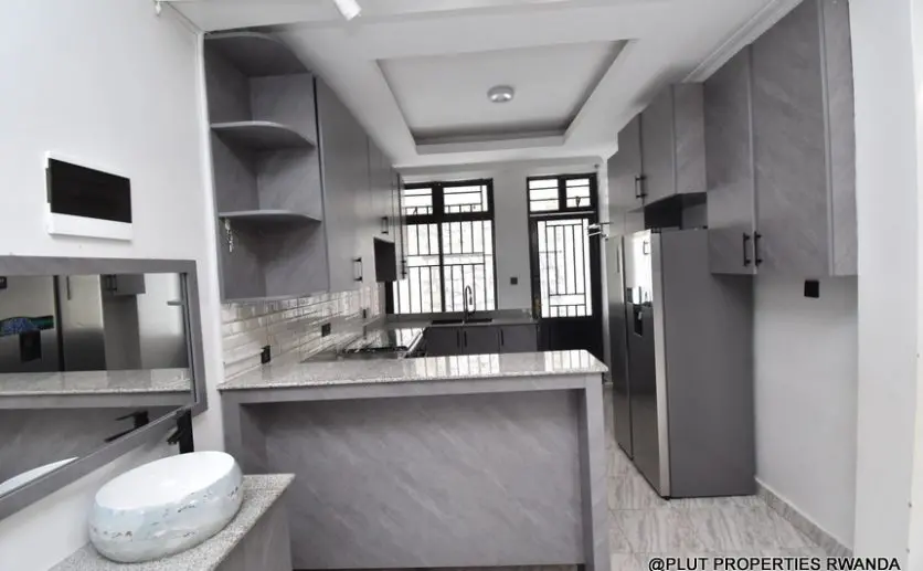 Semi-Furnished House for Rent in Kacyiru