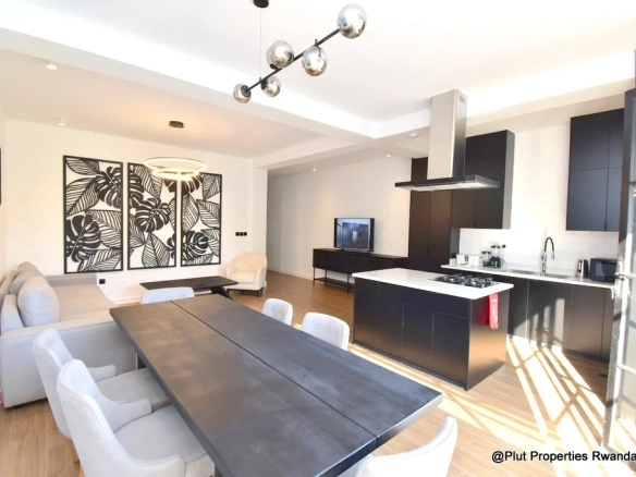 Fully Furnished 3-Bedroom Apartment for Sale in Gishushu, Kigali 