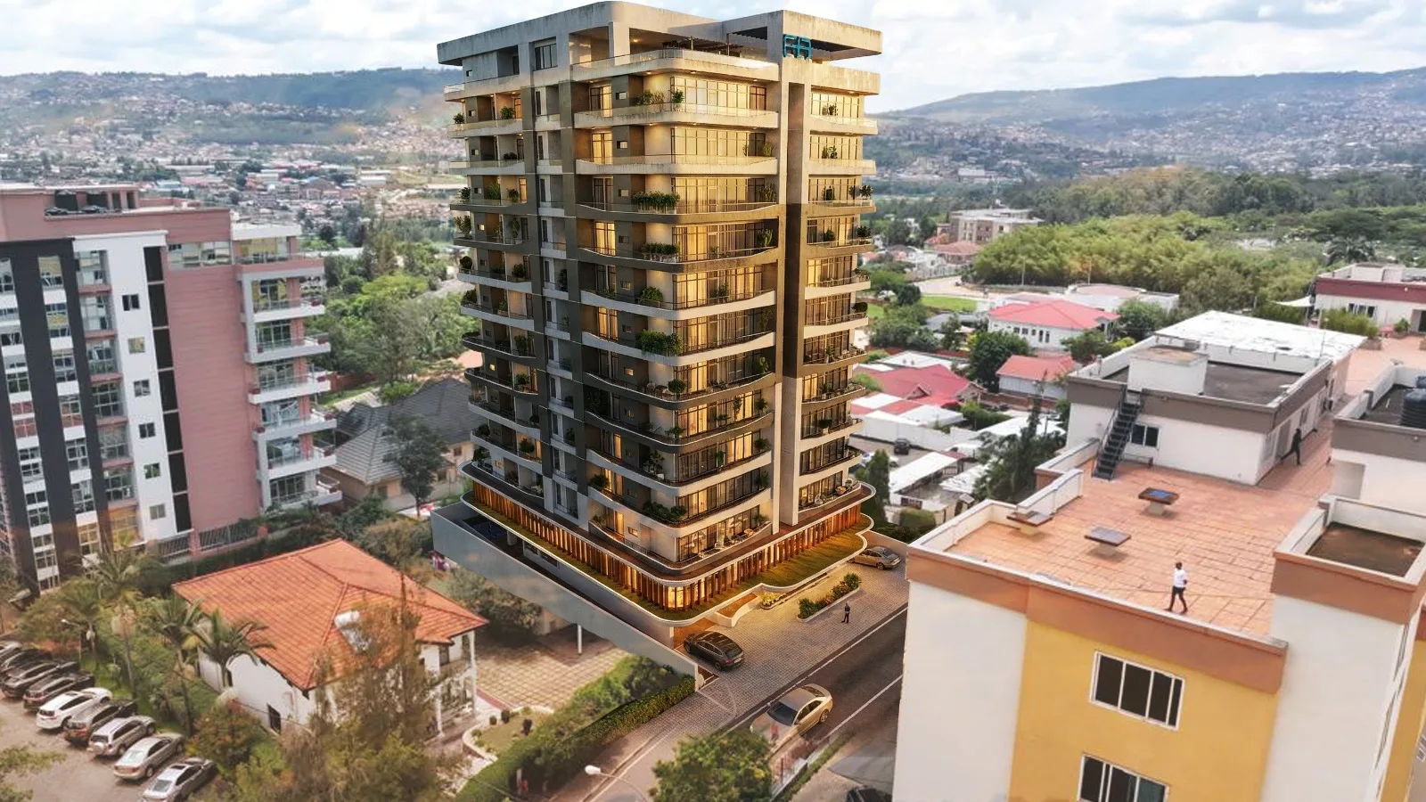 Sahara Residence. Premium Apartments for Sale in Kimihurura, Kigali