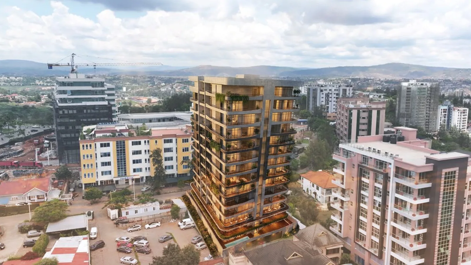 Sahara Residence. Premium Apartments for Sale in Kimihurura, Kigali