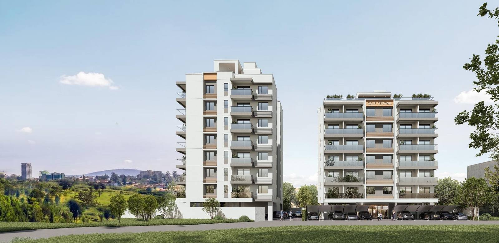 01-golf-central-twin-towers-hero Golf Central Residences Apartments for Sale in Kigali