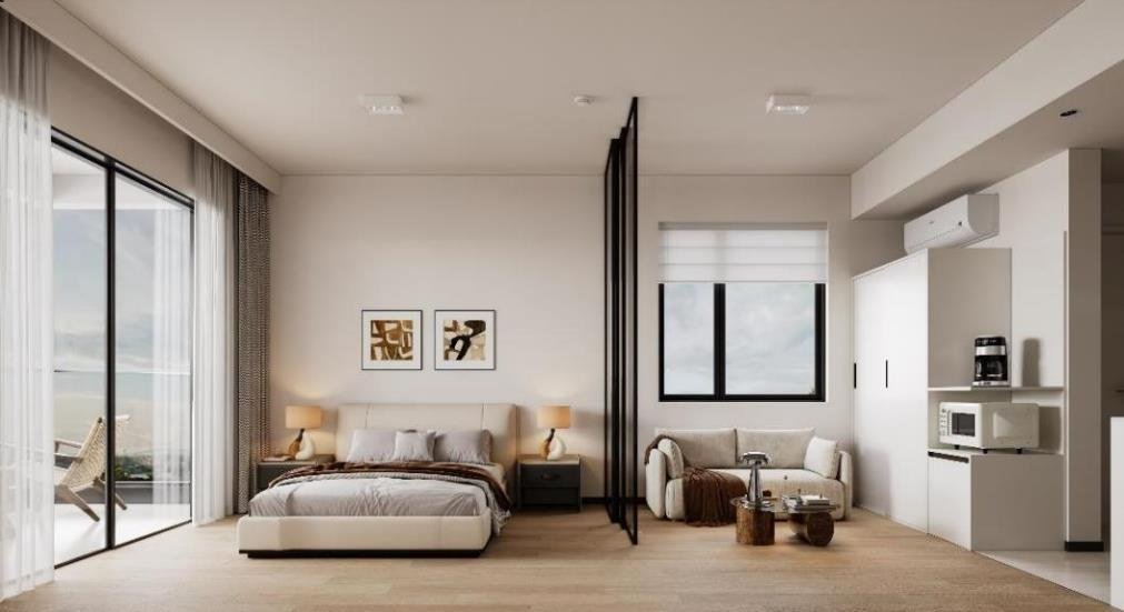 25-convertible-studio-partition Golf Central Residences Apartments for Sale in Kigali